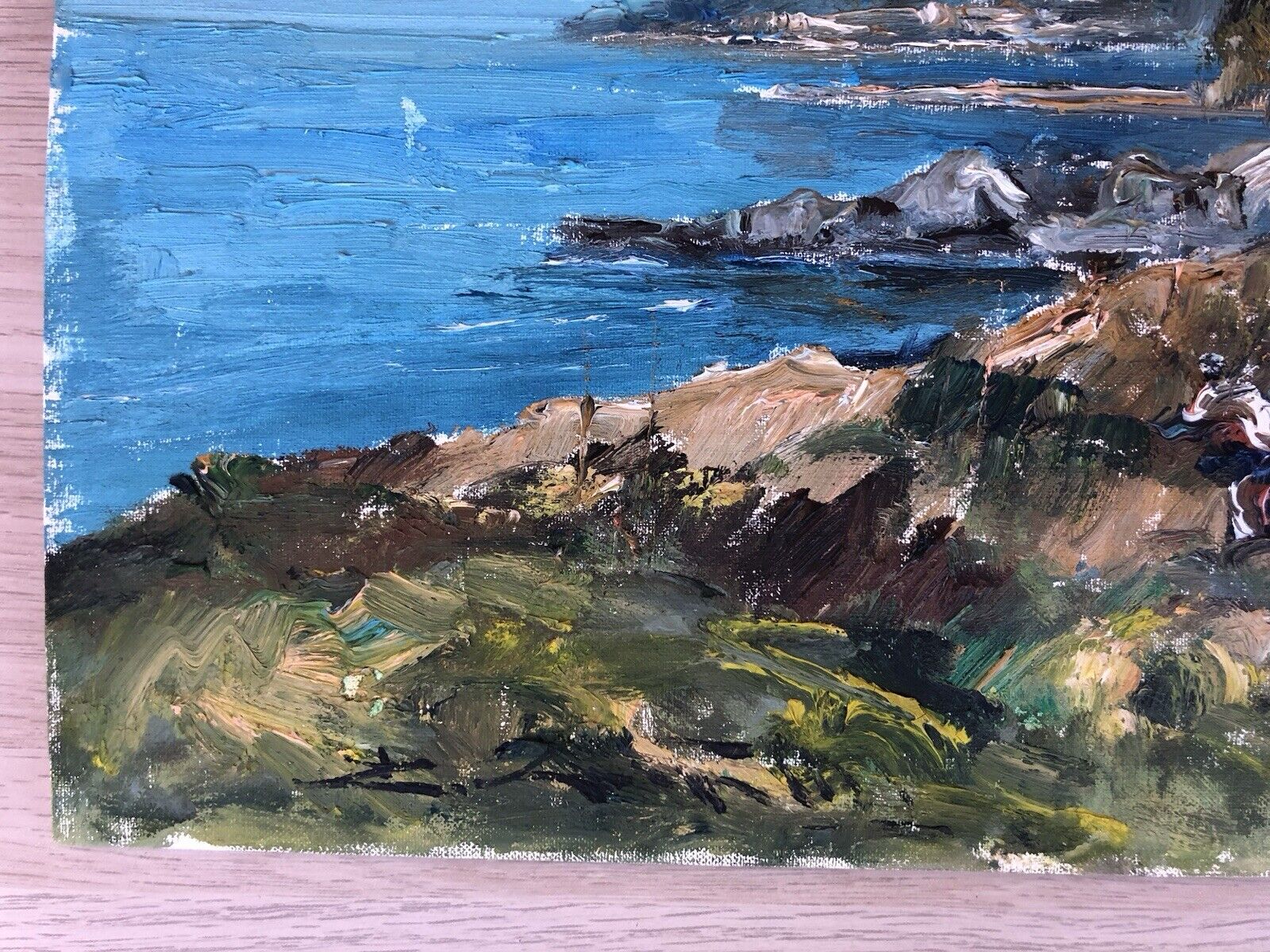 Quadro -Paesaggio Panoramico- dipinto a olio