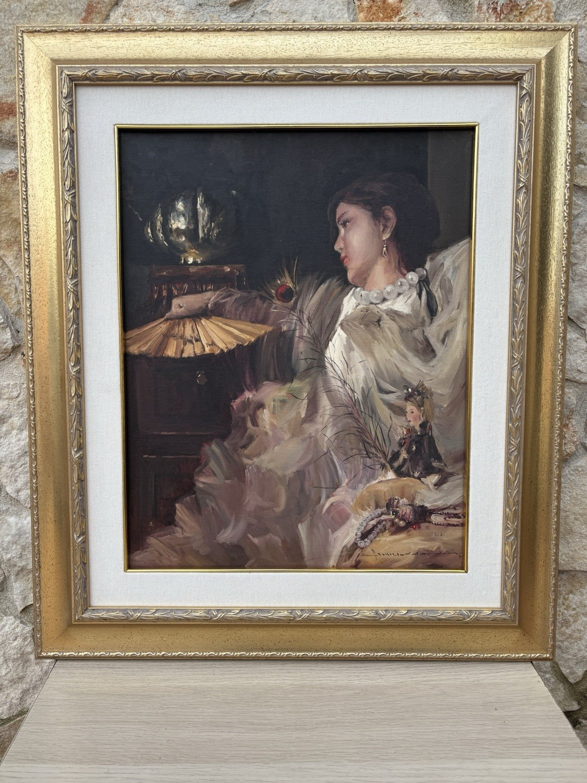 Quadro -Ricordi- Francesco Davide dipinto a olio su tela