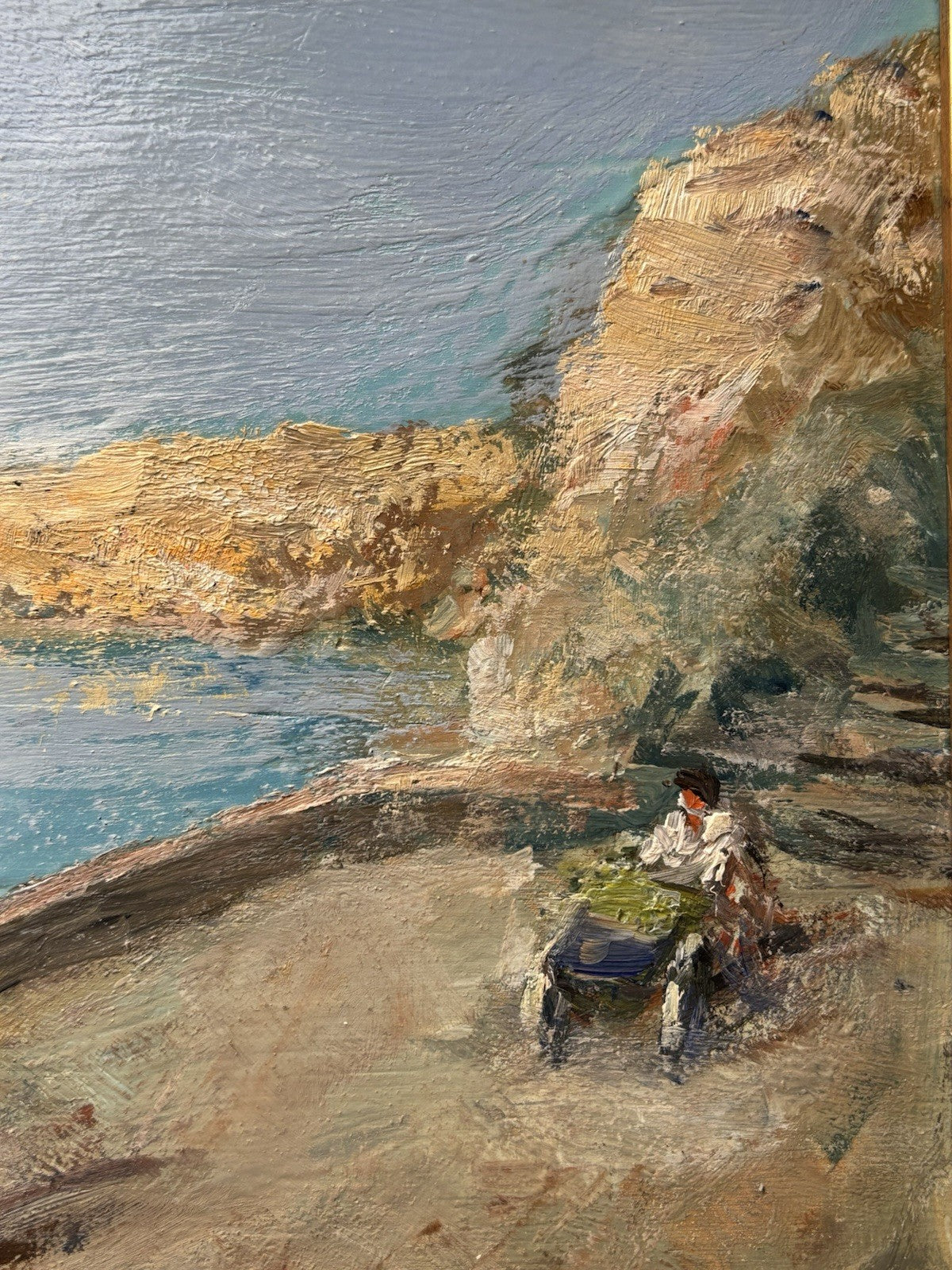 Quadro -Sant’Angelo Ischia- Gaetano Bocchetti dipinto a olio