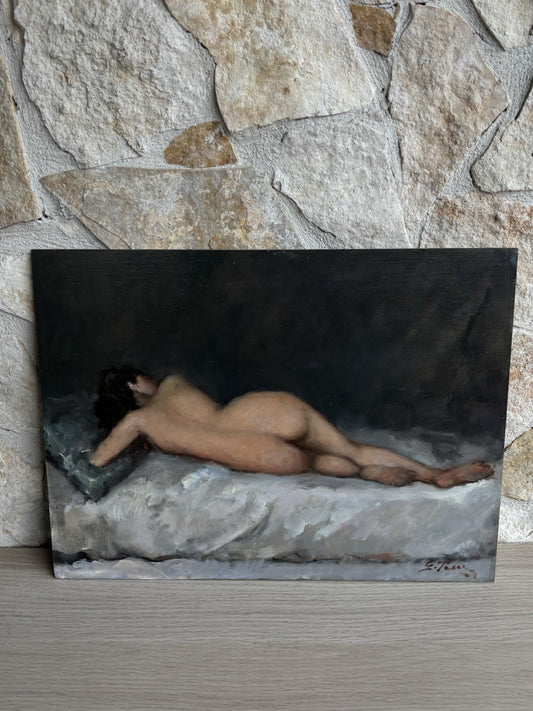 Quadro -Nudo Di Donna- Giovanni Pane dipinto a olio
