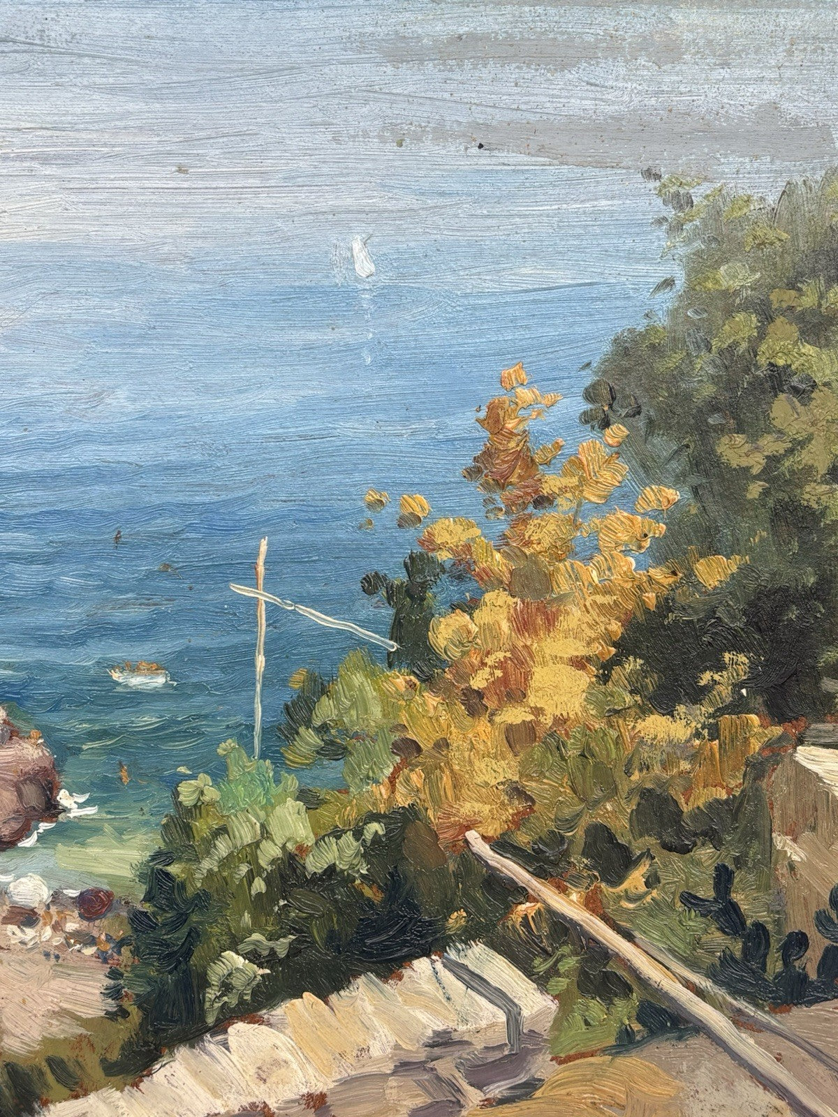 Quadro -Costiera- dipinto a olio