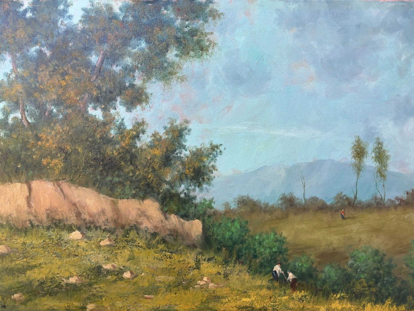 Quadro -Paesaggio- Vincenzo Rolfi dipinto a olio su tela