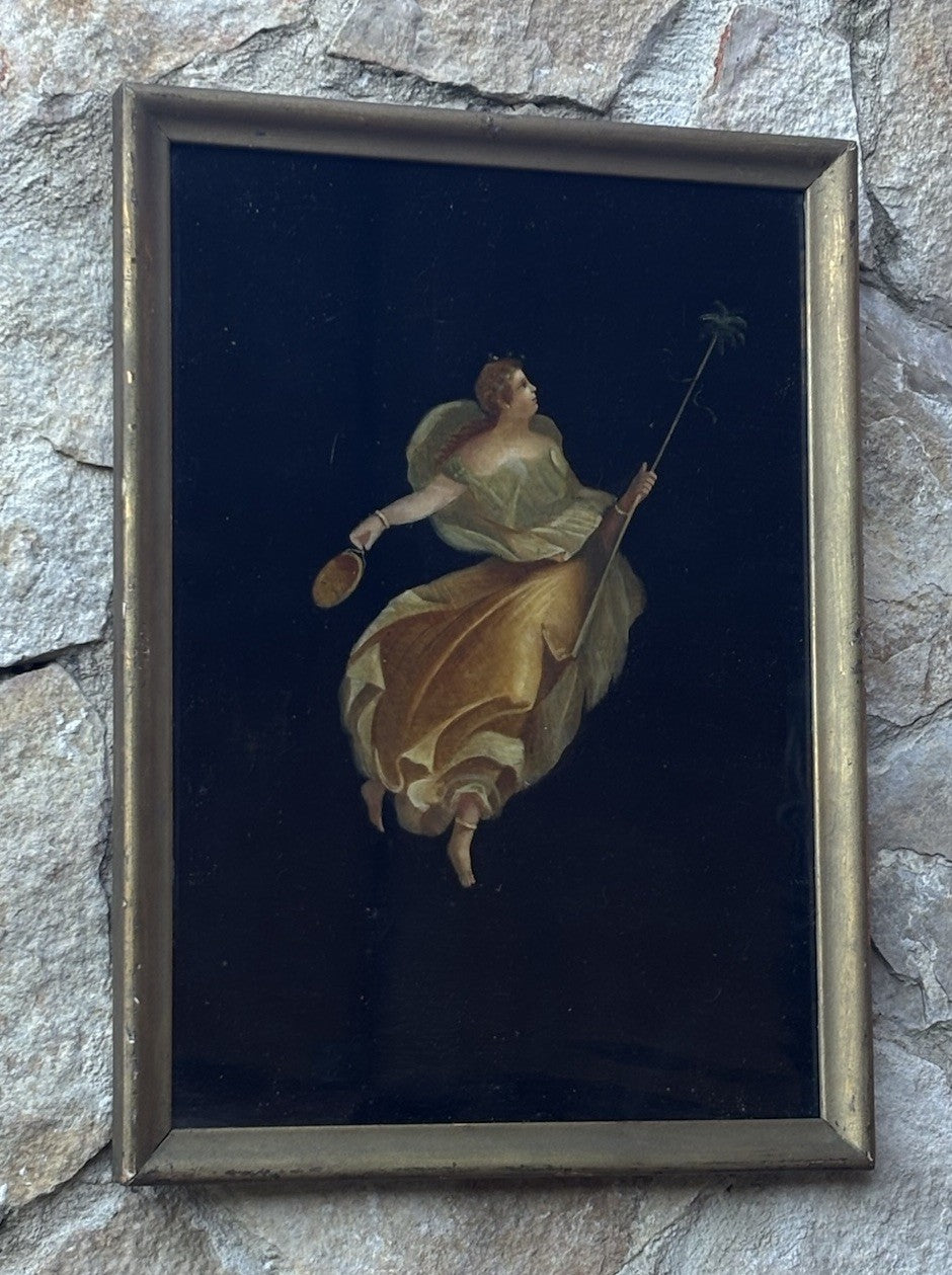 Quadro antico -Figura- dipinto a olio