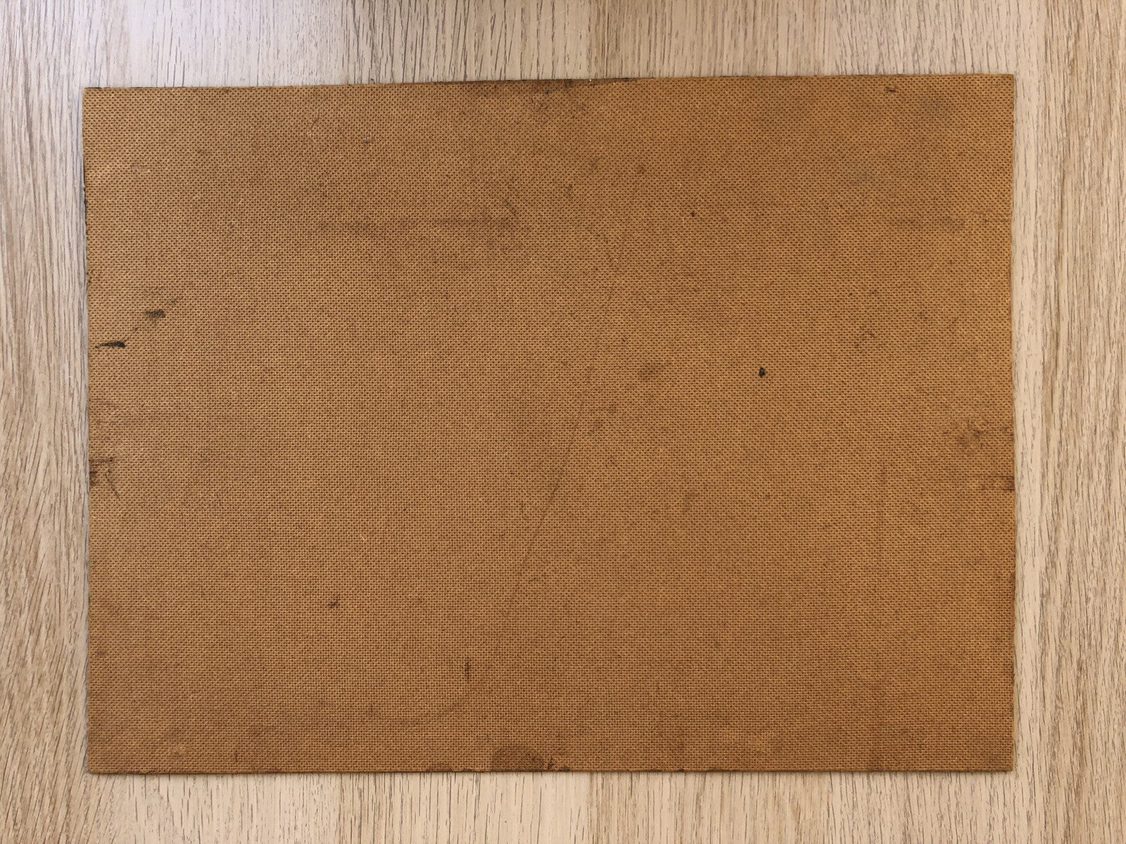 Quadro vintage-Paesaggio-dipinto a olio su masonite