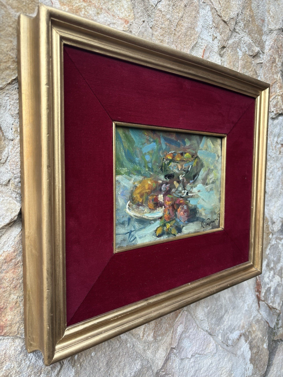 Quadro -Natura Morta- Renato Passaro dipinto a olio