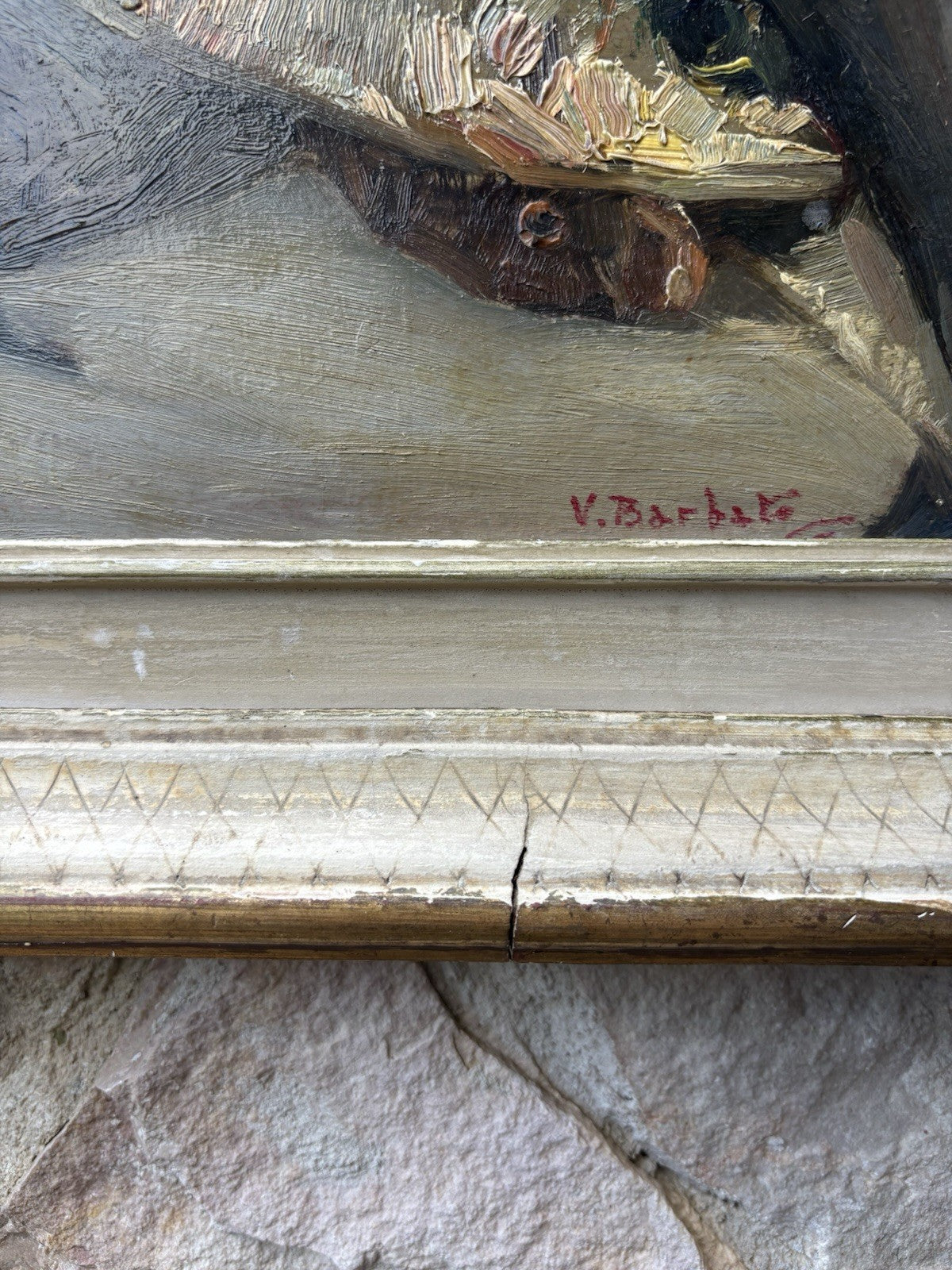 Quadro -Natura Morta- Vincenzo Barbato dipinto a olio