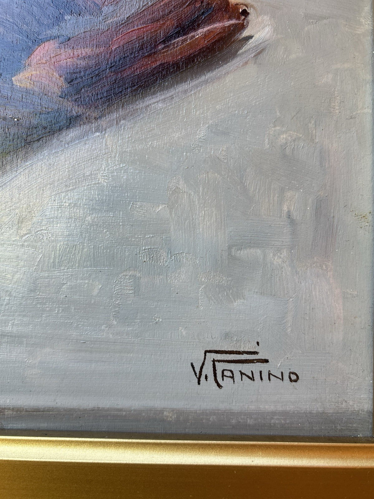 Quadro -Uccello- Vincenzo Canino dipinto a olio