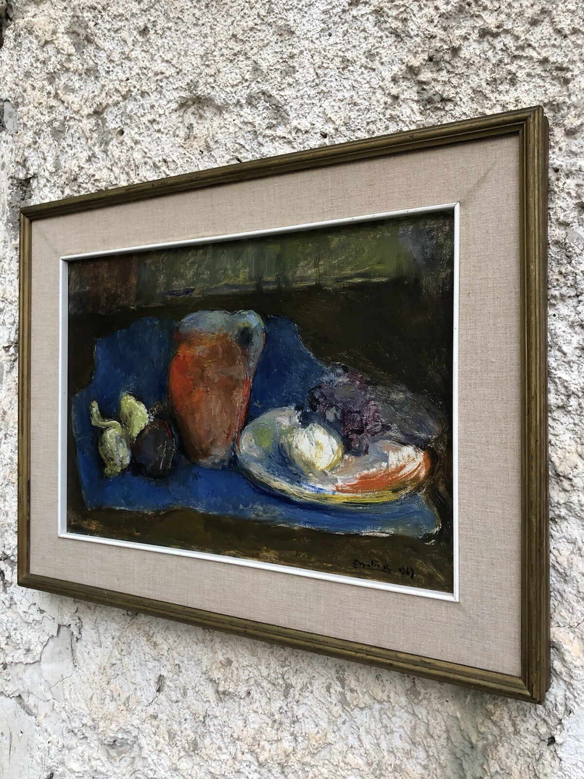 Quadro -Natura Morta- dipinto a olio su tela