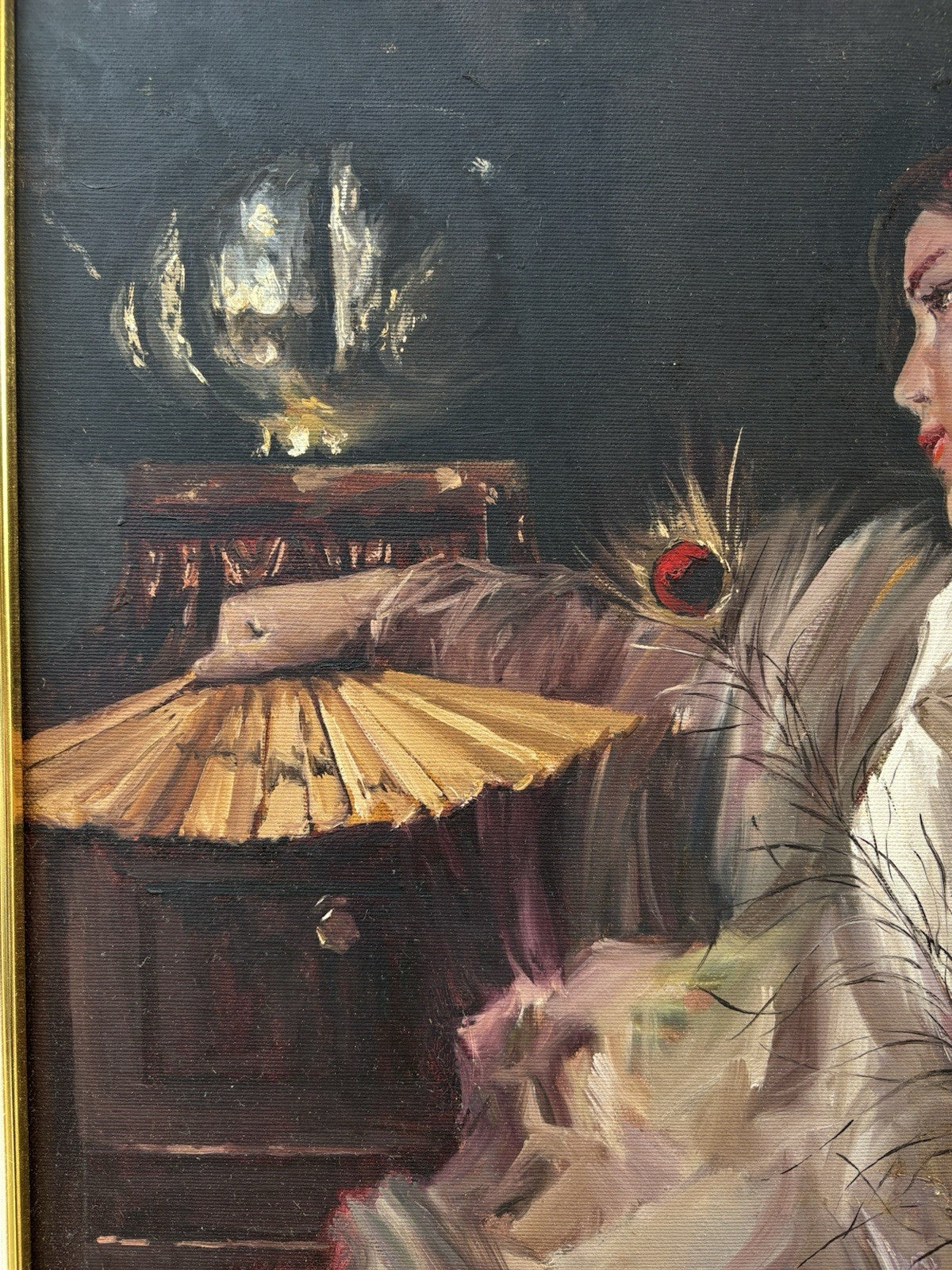 Quadro -Ricordi- Francesco Davide dipinto a olio su tela