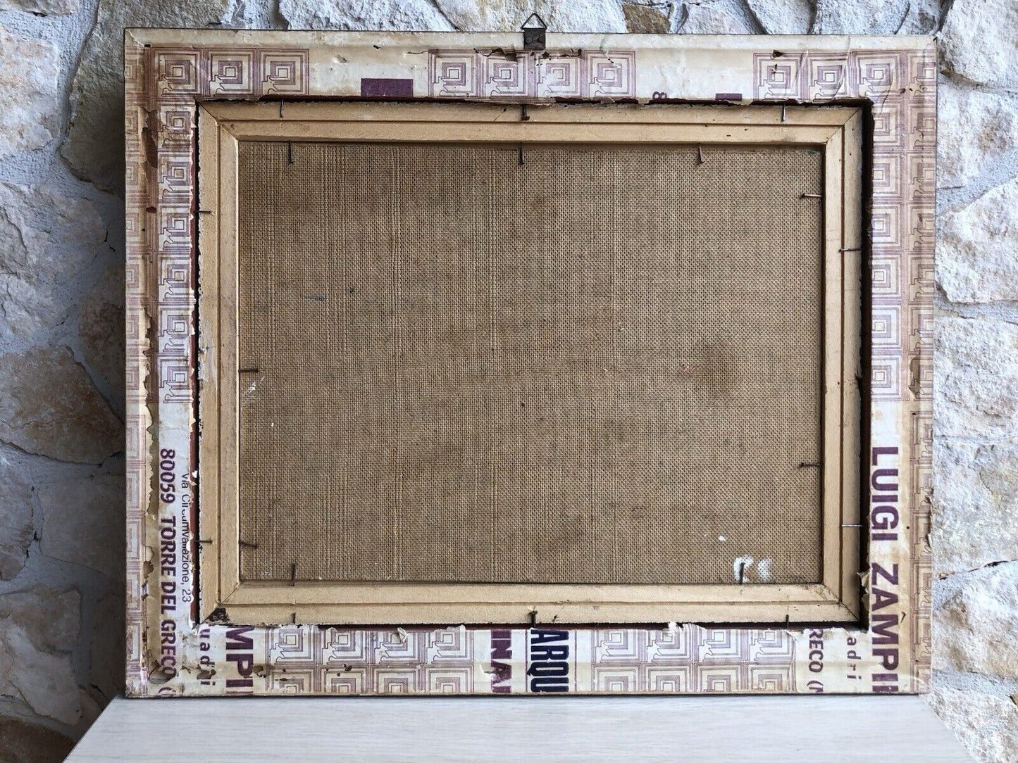 Quadro -Paesaggio Con Strada- dipinto a olio