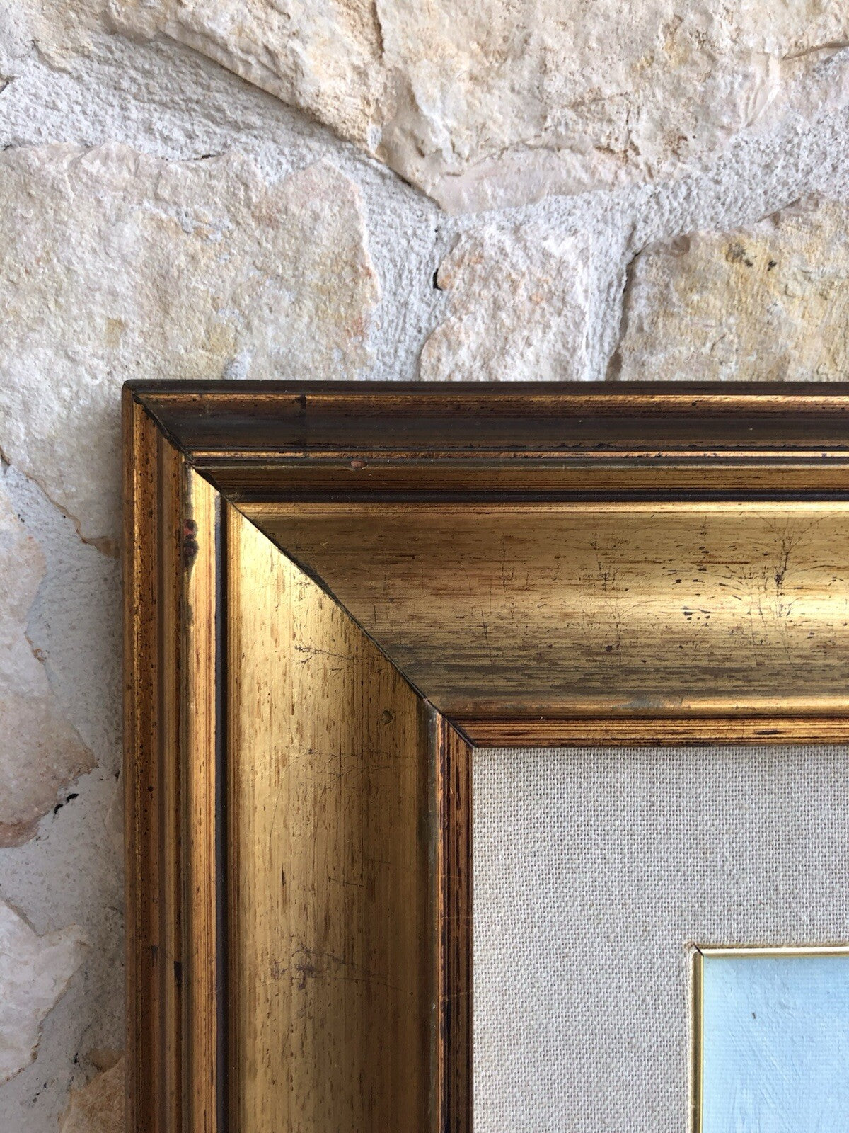 Quadro -Barche All’Ormeggio- dipinto a olio su tela