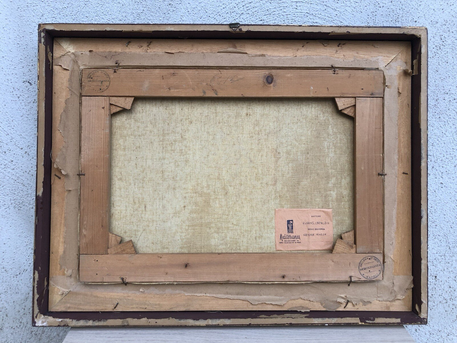 Quadro -Natura Morta- dipinto a olio su tela