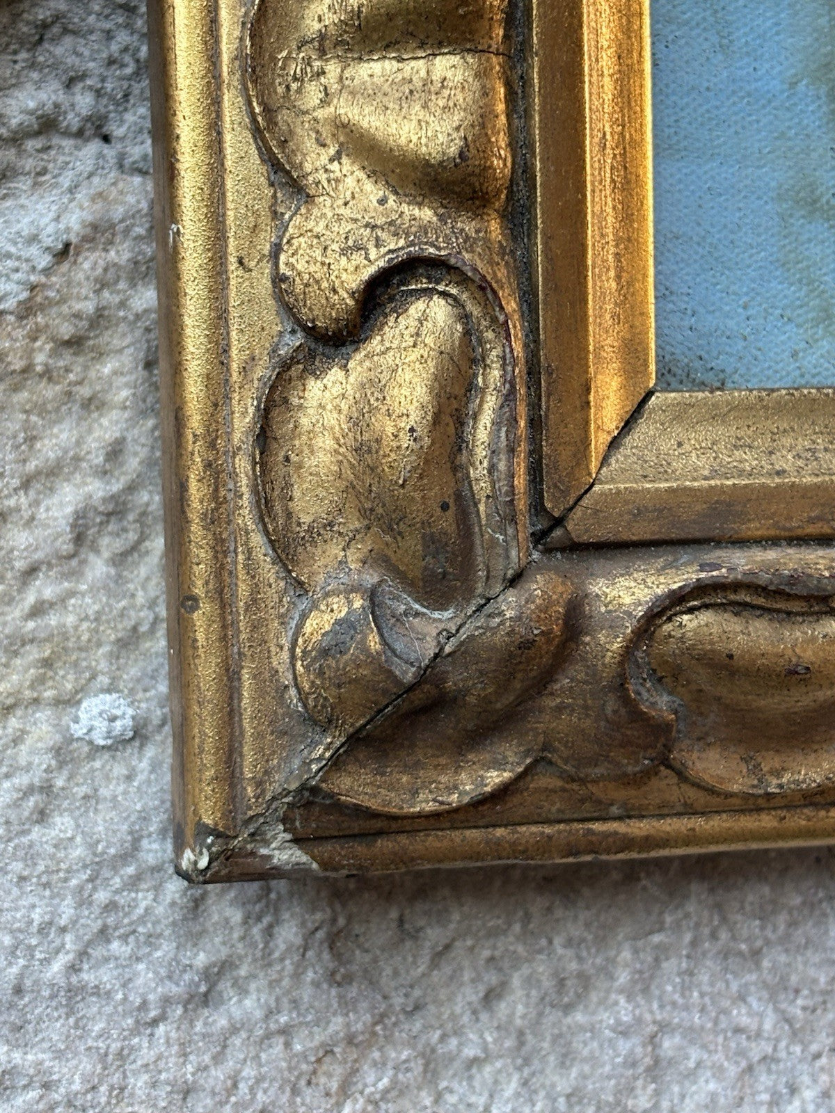 Coppia di quadri antichi -Paesaggi- dipinti a olio