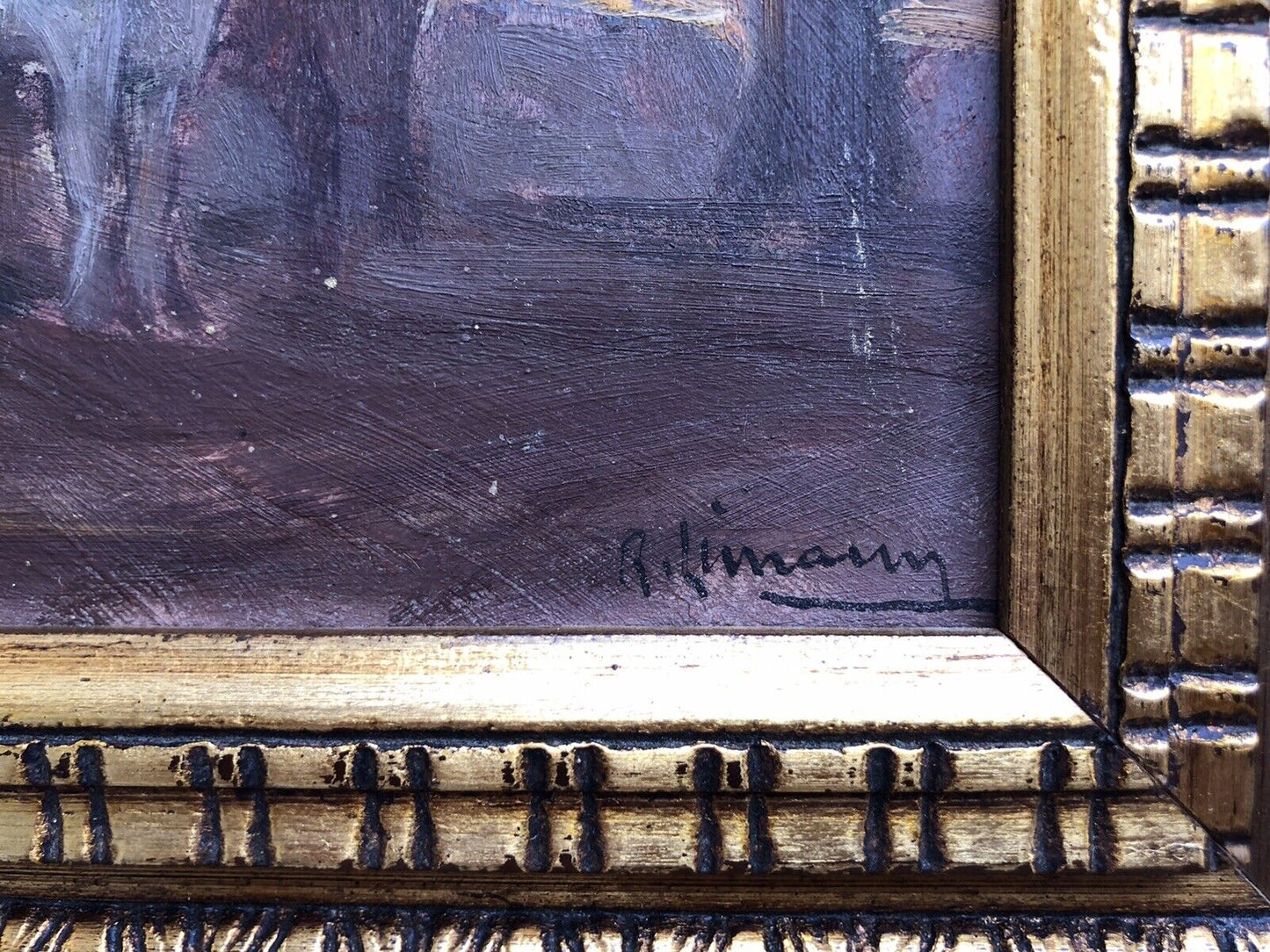 Quadro -Paesaggio- Raffaele Limauro dipinto a olio