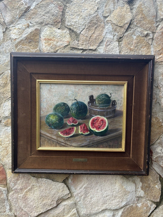 Quadro -Natura Morta- Gennaro Bottiglieri dipinto a olio