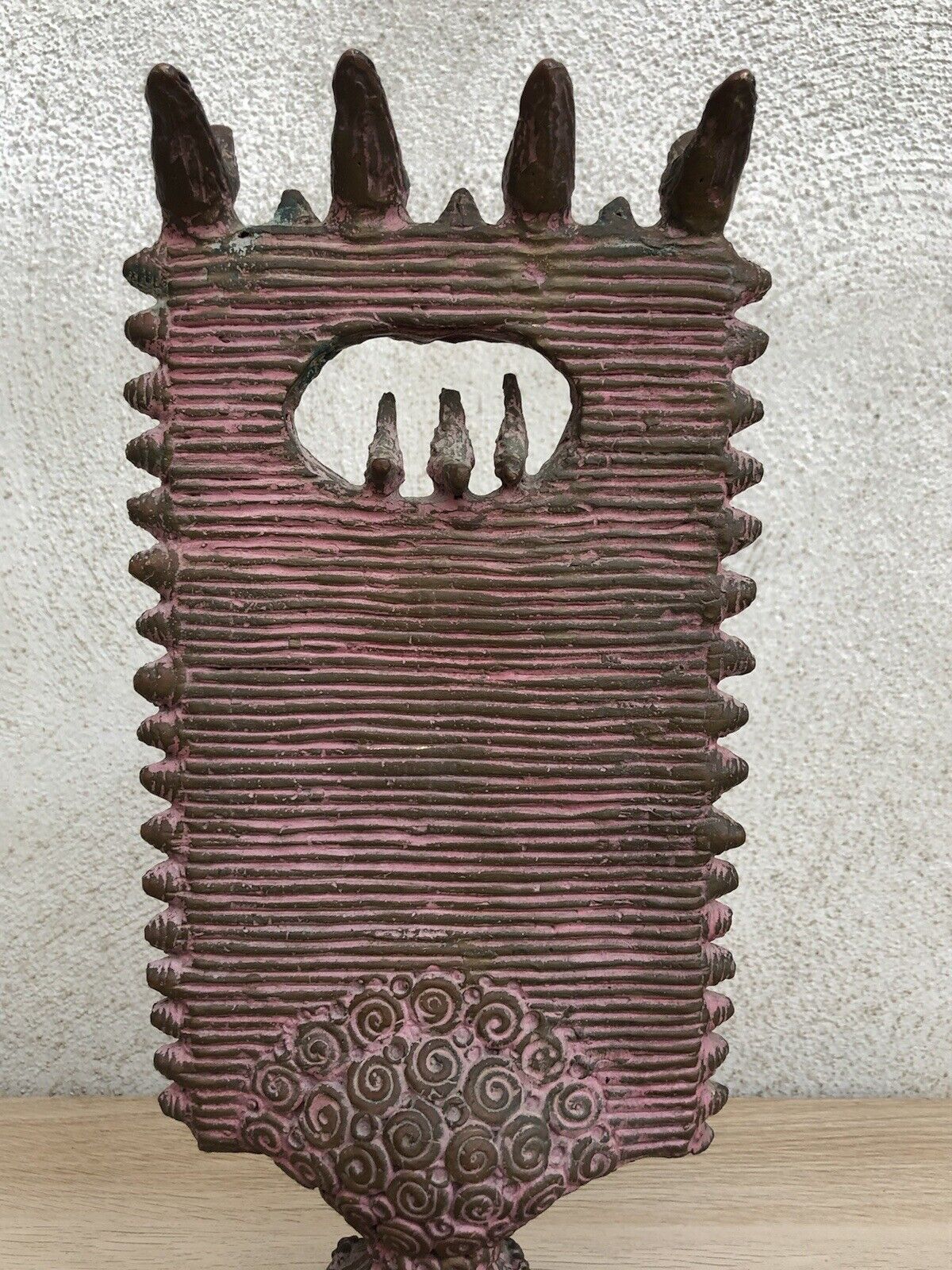 Scultura Vintage In Bronzo Raffaele Spizzico