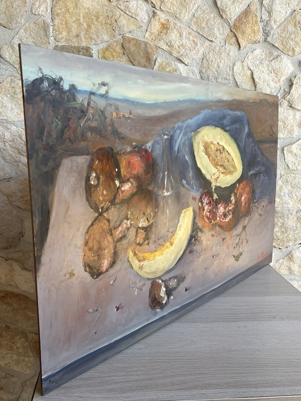 Quadro -Natura Morta- Giovanni Pane dipinto a olio