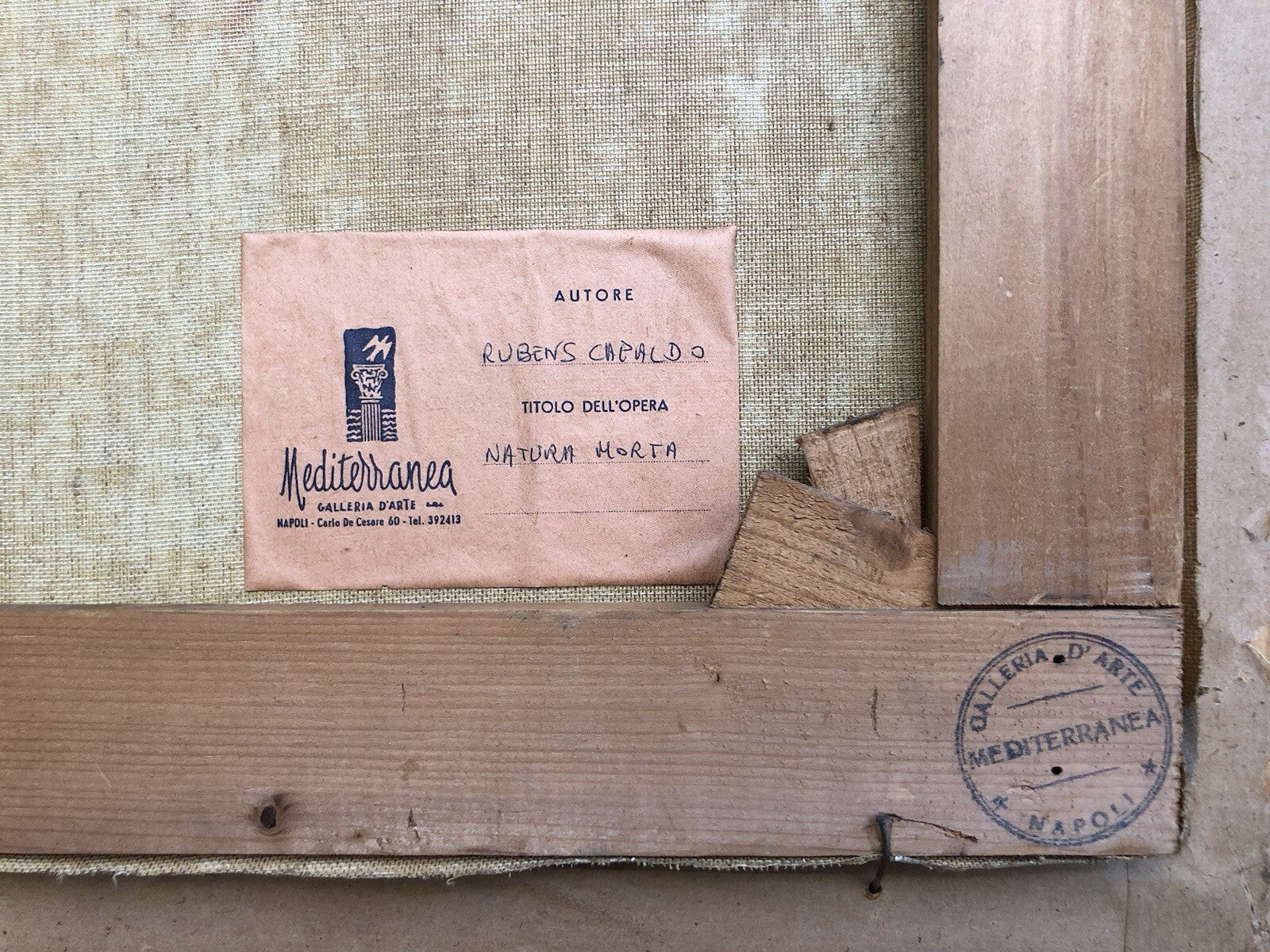 Quadro -Natura Morta- dipinto a olio su tela