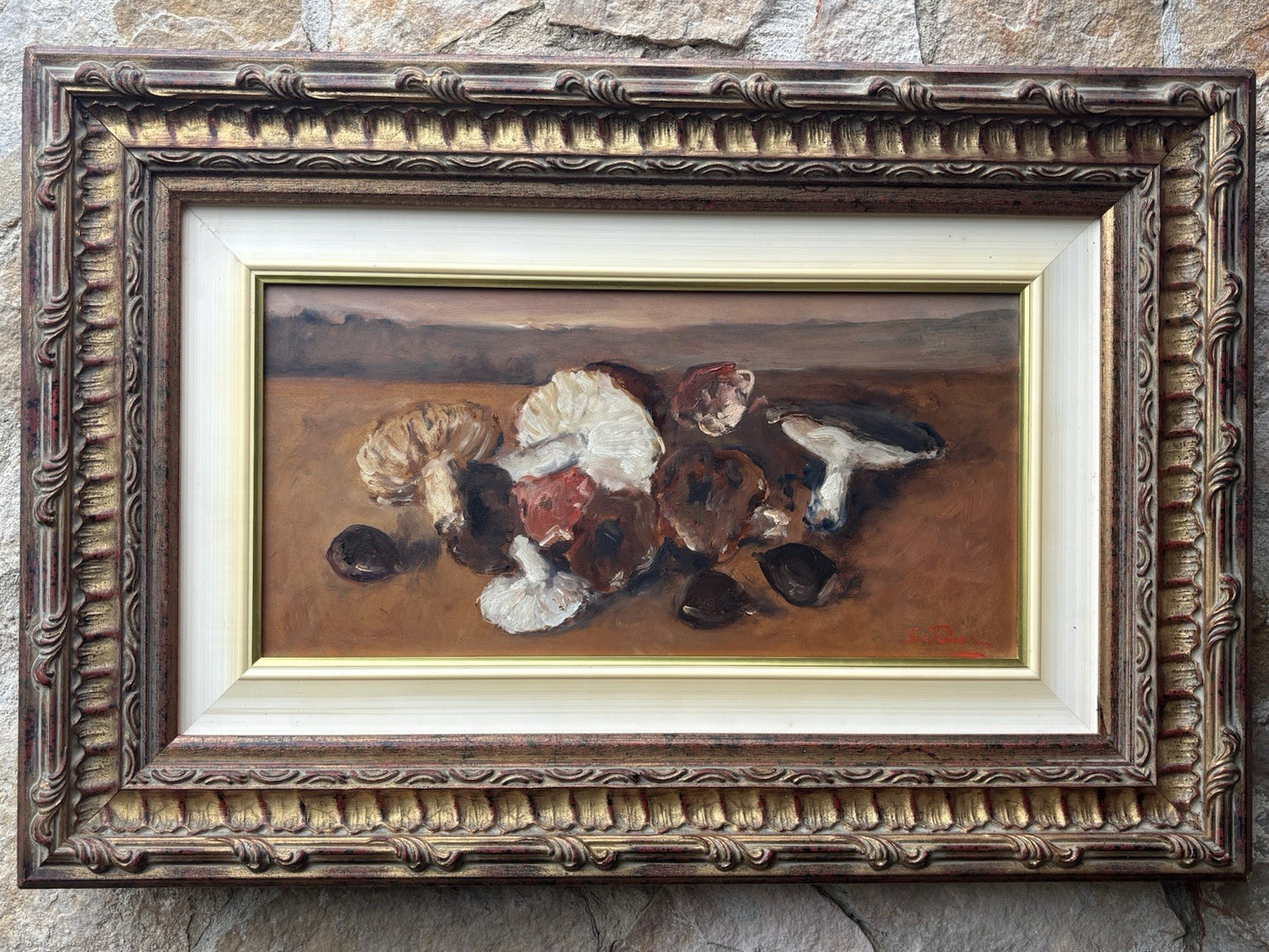 Quadro -Natura Morta- Giovanni Pane dipinto a olio