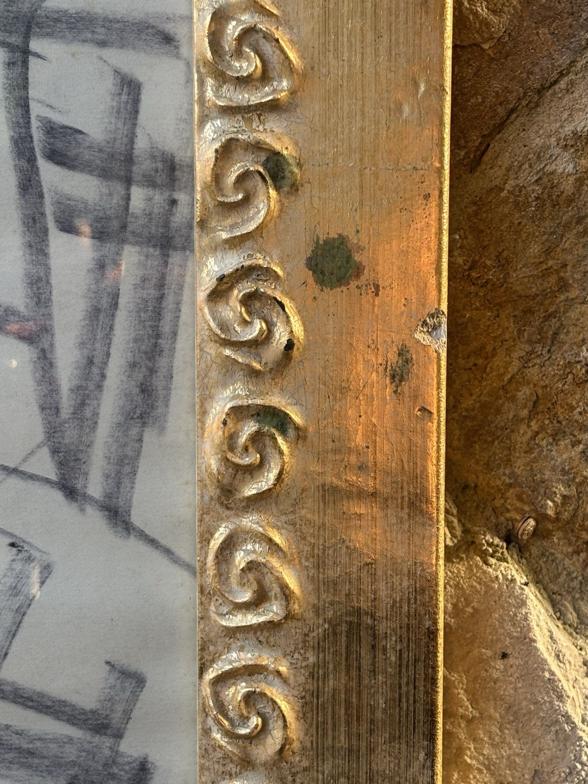 Quadro -Figura- Guido Casciaro tecnica mista su carta