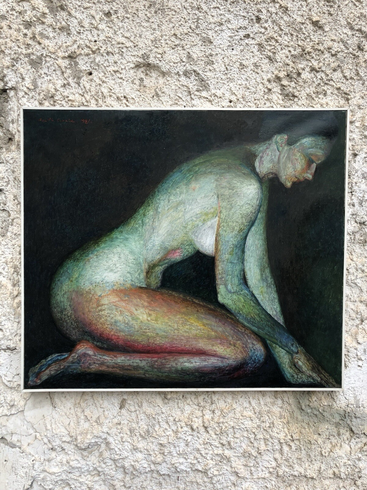 Quadro -Nudo Artistico- dipinto a olio su tela
