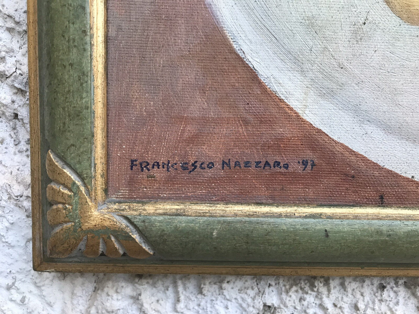 Quadro natura morta dipinto a olio su tela - Francesco Nazzaro