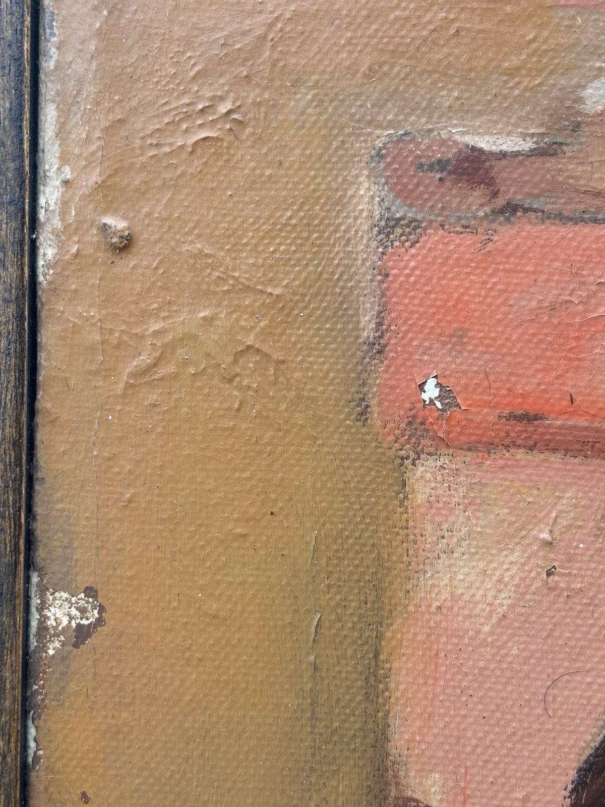 Quadro -Maschere Allegoriche- Augusto Orange De Rose dipinto a olio su tela