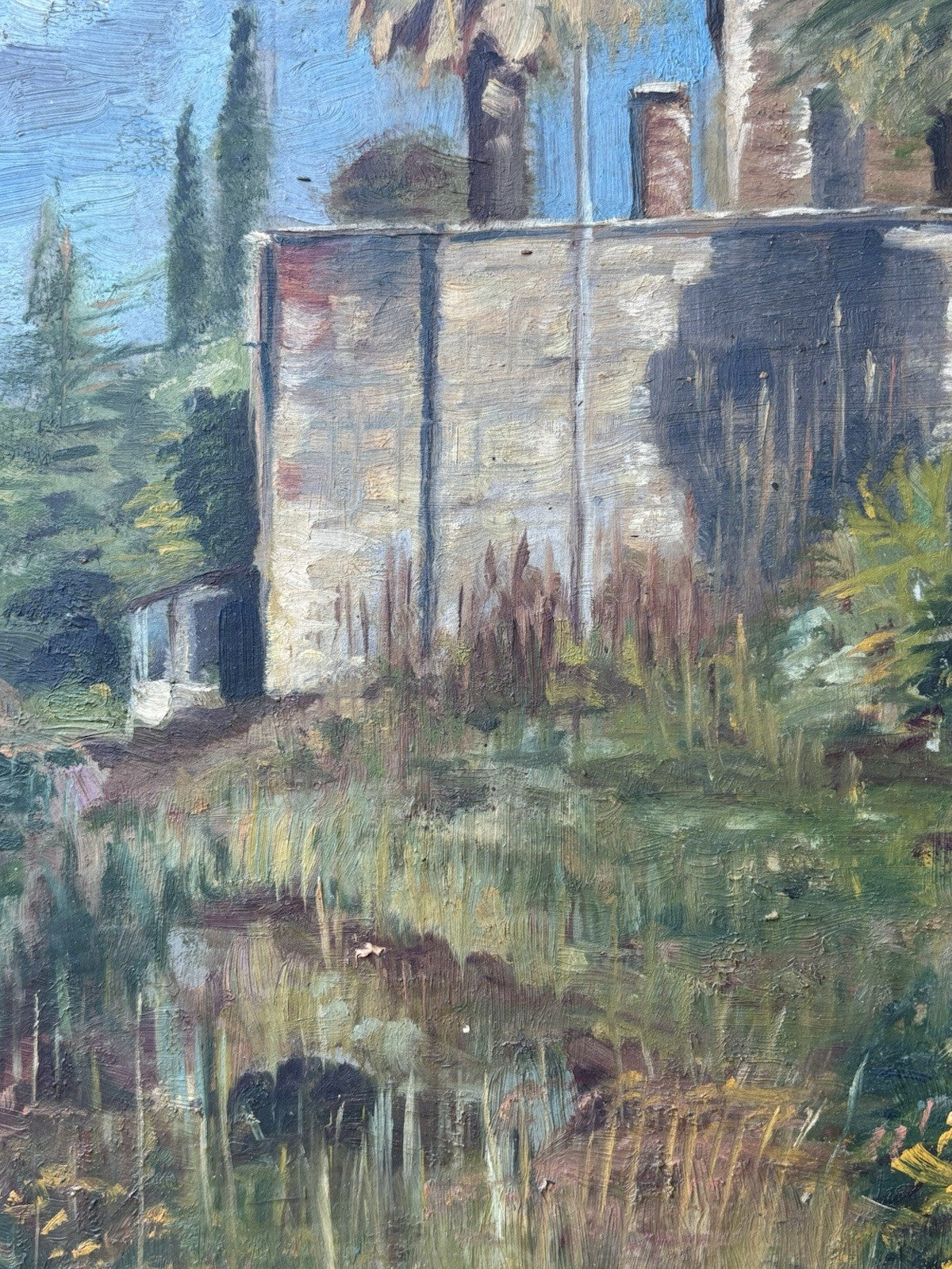 Quadro -Paesaggio- dipinto a olio