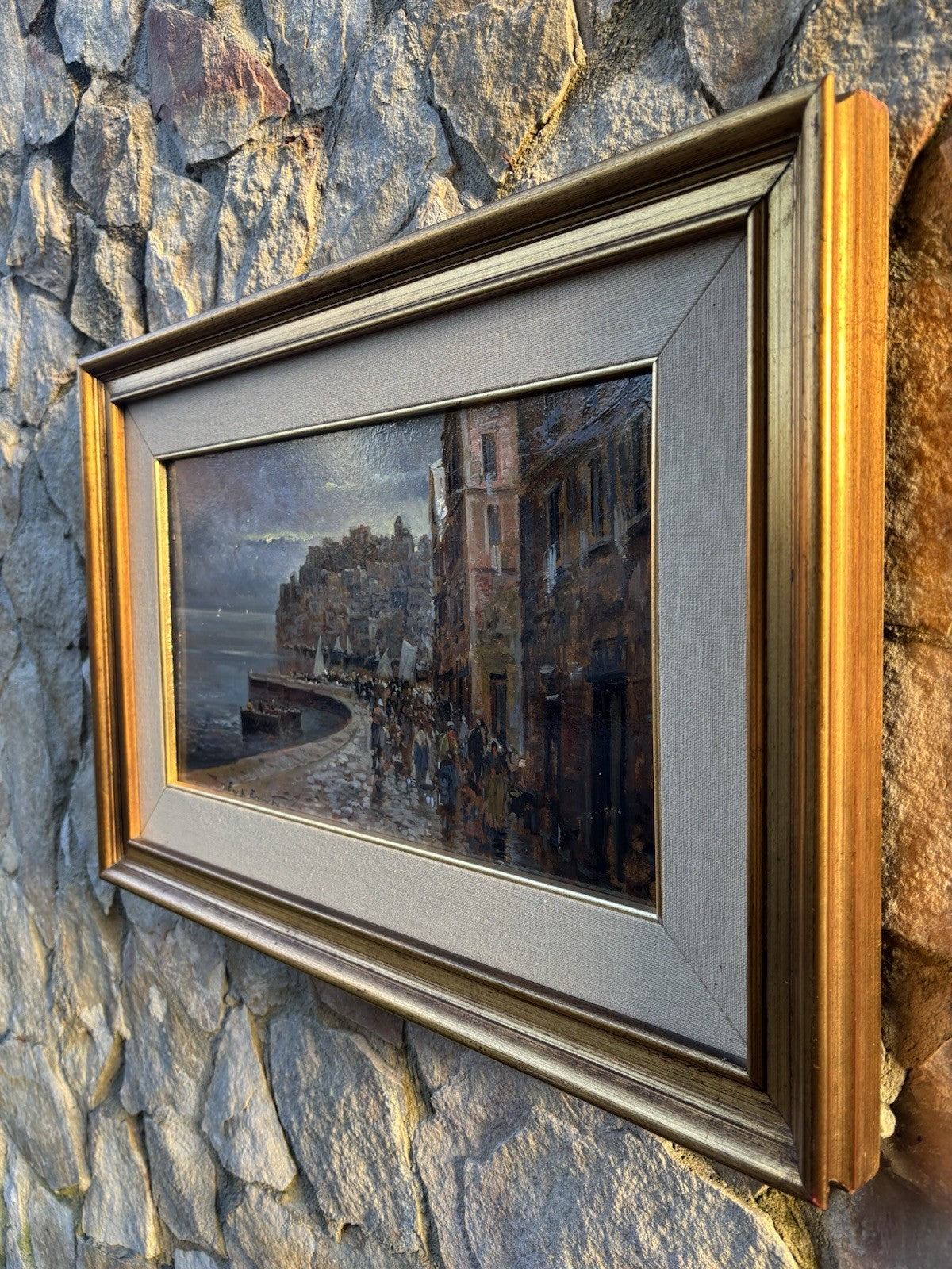 Quadro -Bacoli- Eniko Esposito dipinto a olio