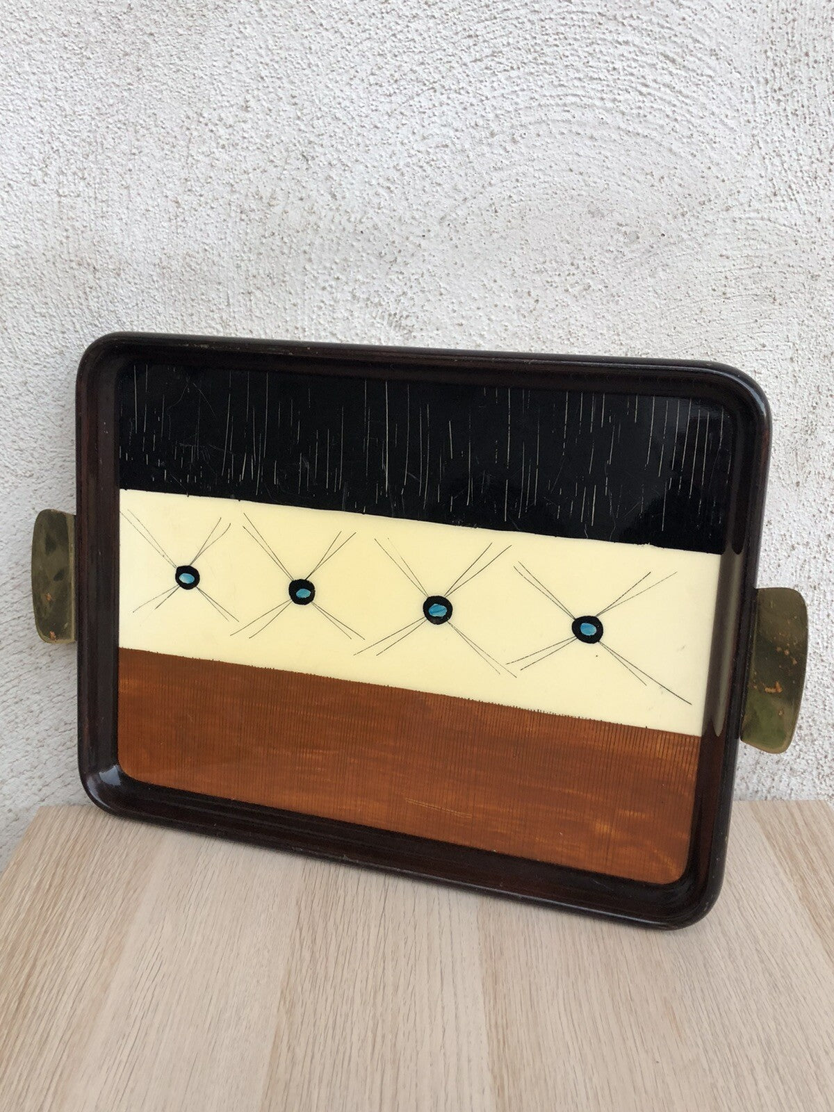 Vassoio art deco Fada asiago in legno