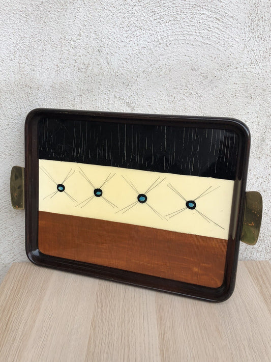Vassoio art deco Fada asiago in legno