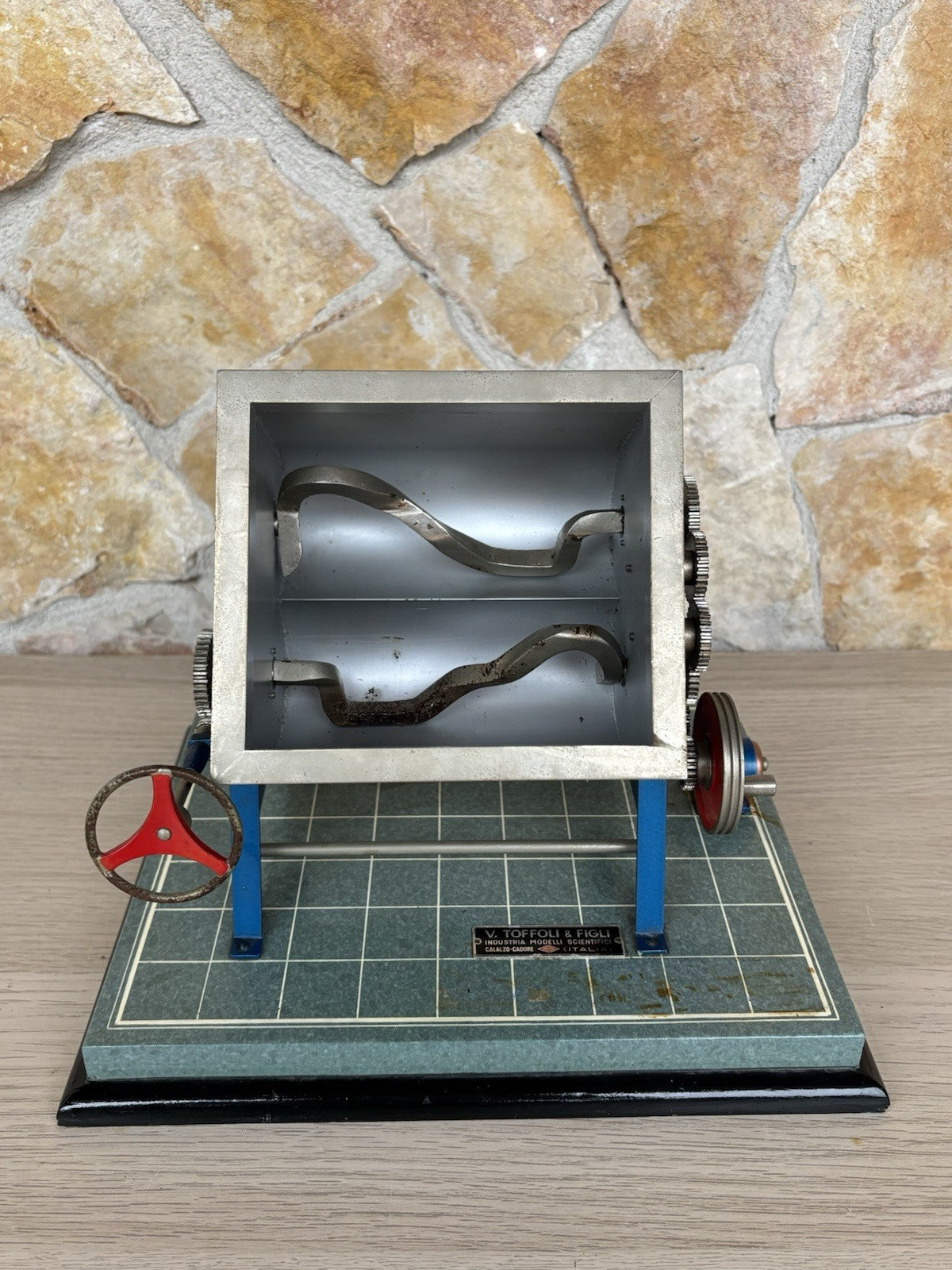 Modellino ad uso didattico vintage  V.Toffoli & Figli