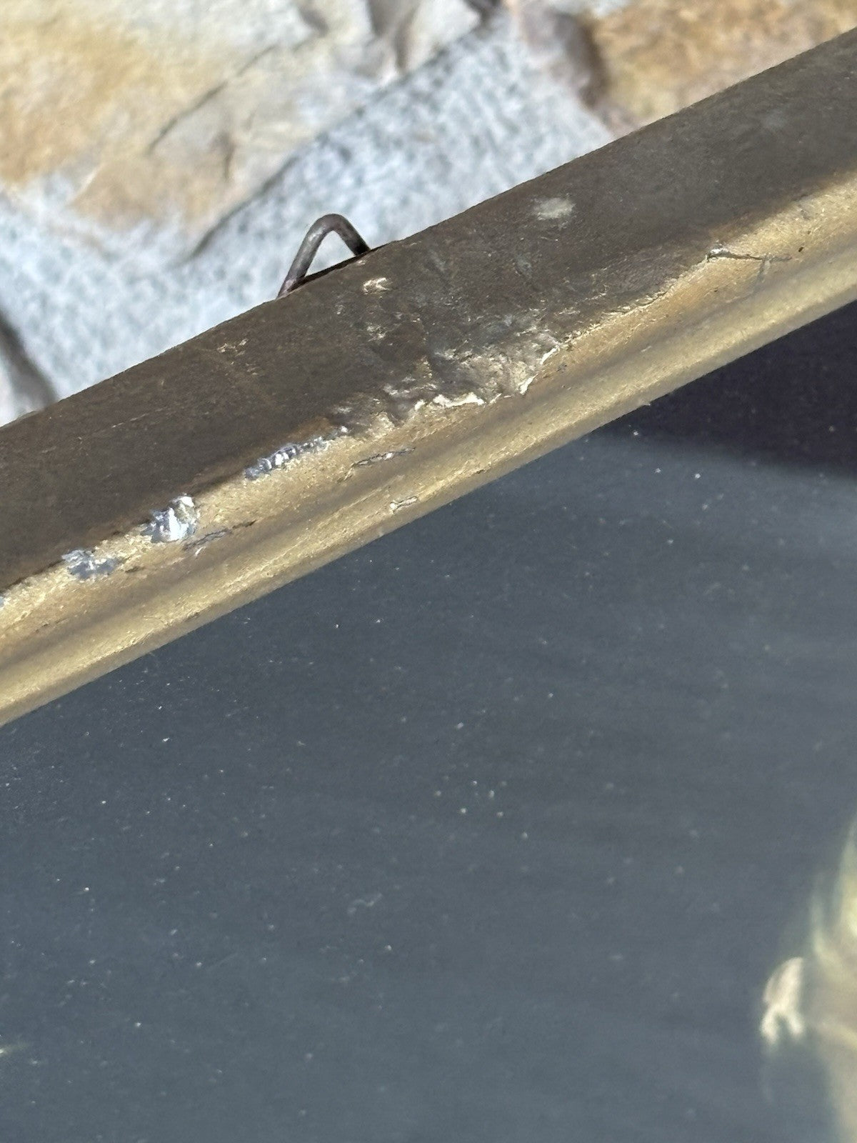 Quadro antico -Figure- stile pompeiano dipinto a olio