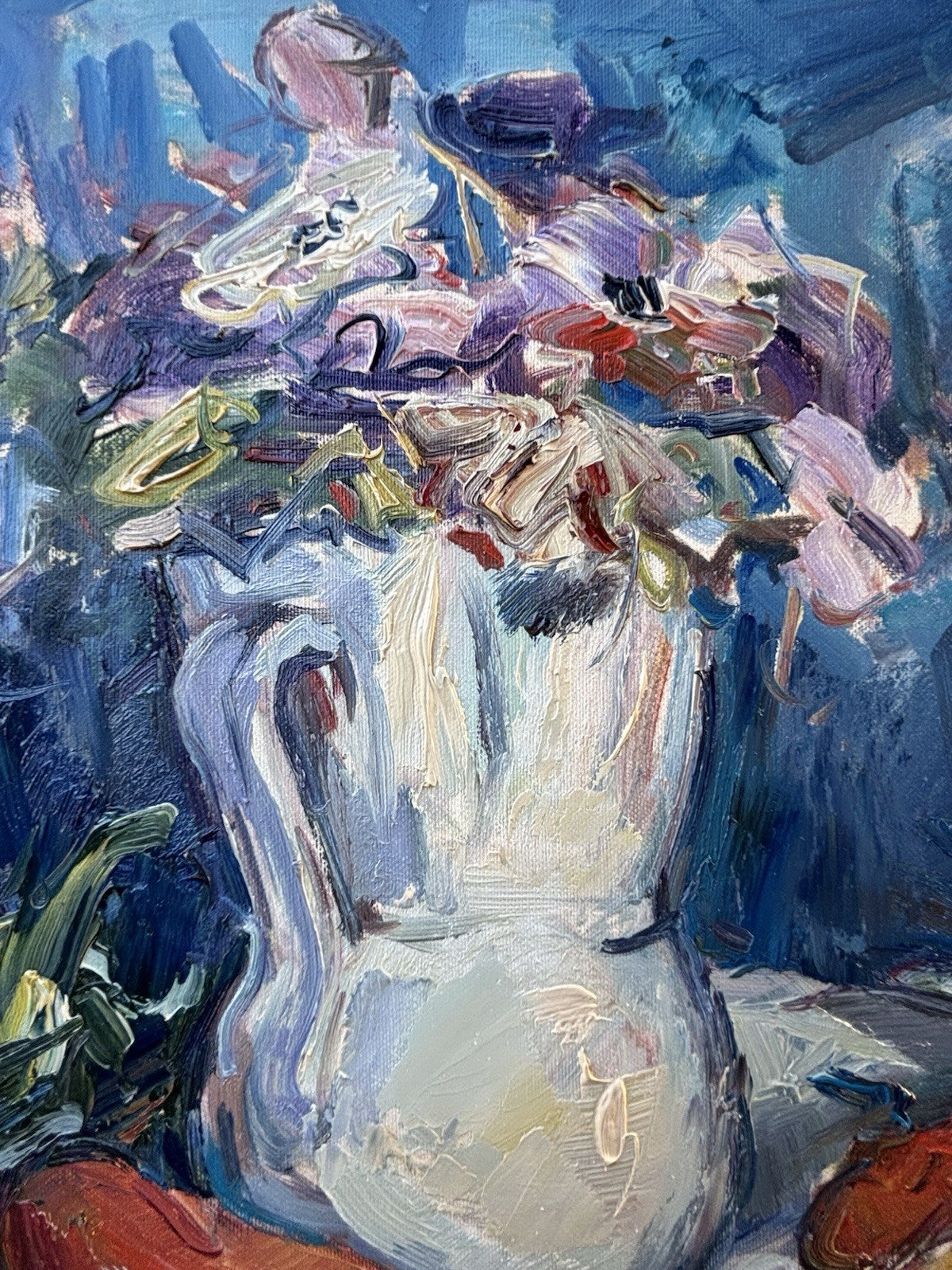 Quadro -Natura Morta- Nicola Canzanella dipinto a olio su tela