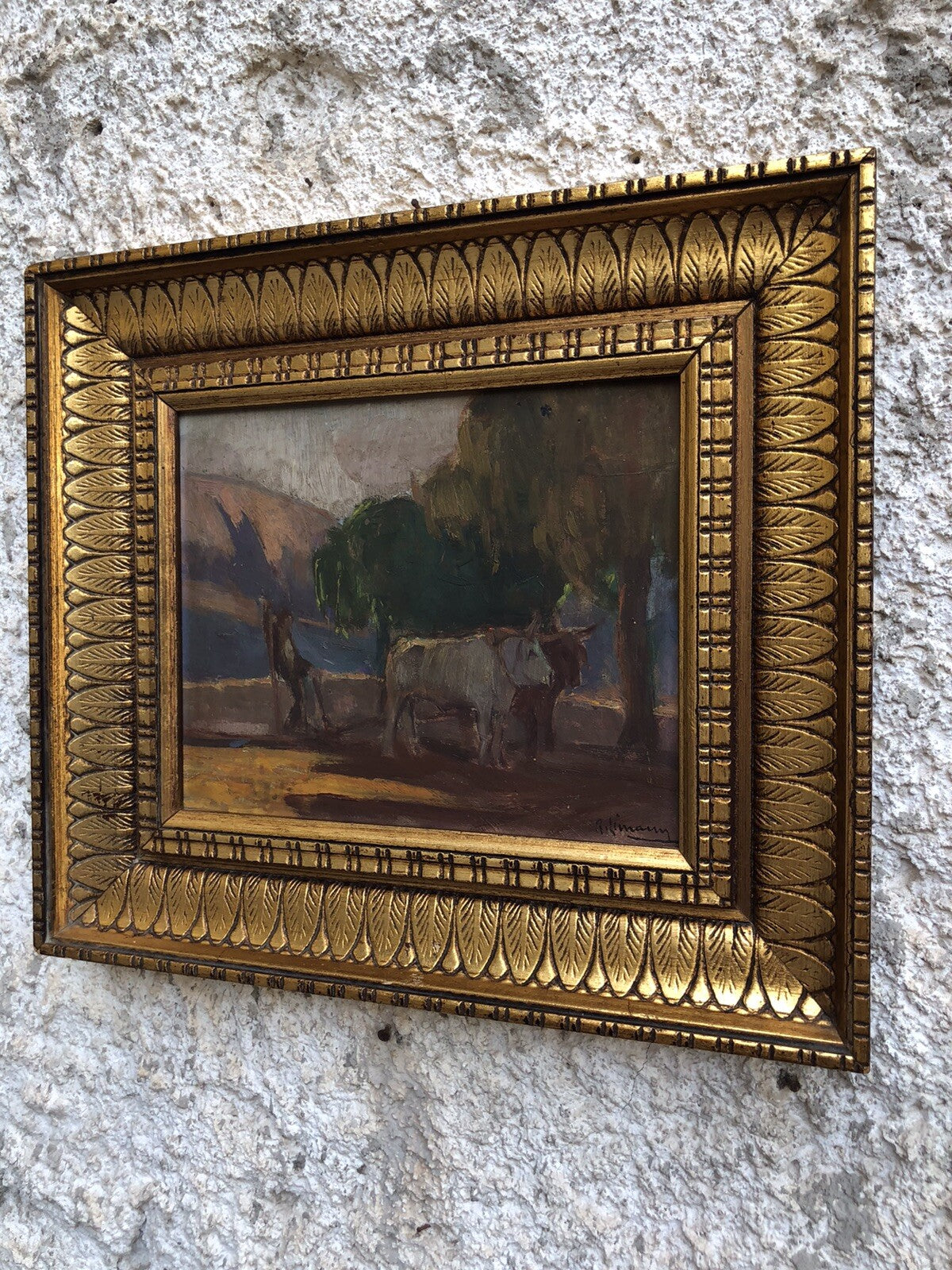 Quadro -Paesaggio- Raffaele Limauro dipinto a olio