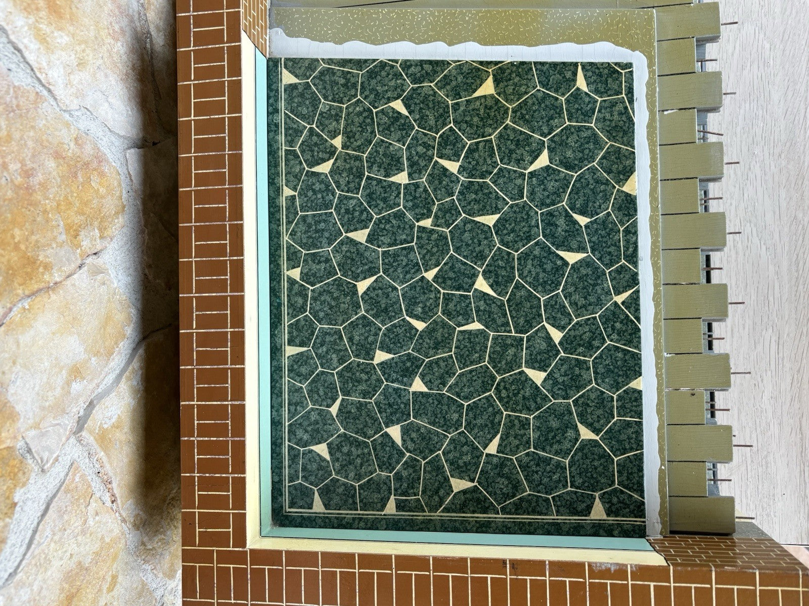 Modello Architettonico Didattico Anni ‘50- Toffoli E Figli