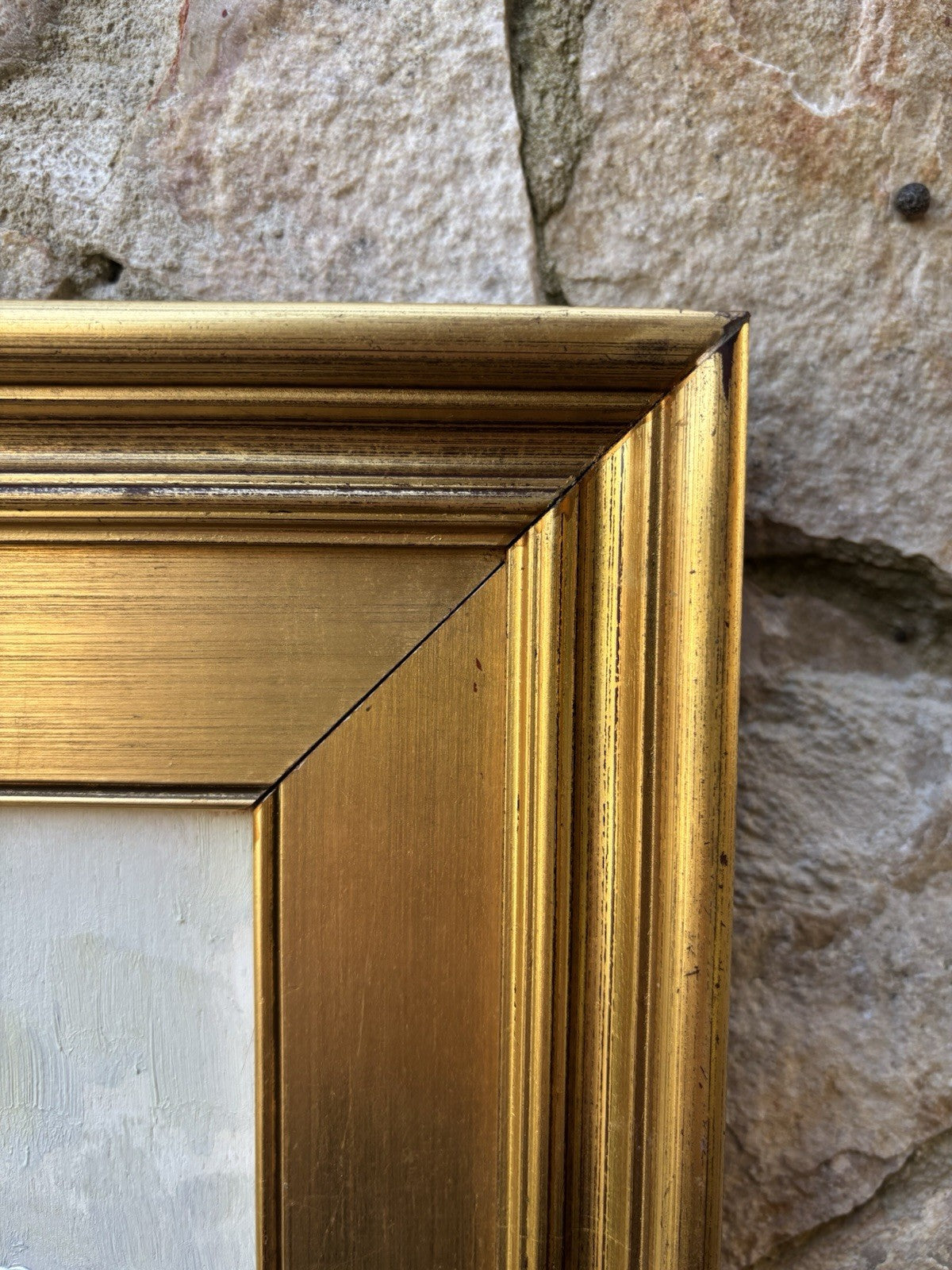 Quadro -La Carrozzella- Maria Izzo dipinto a olio