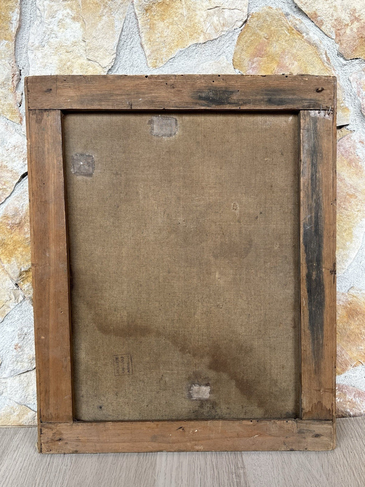 Quadro antico -Brigante- dipinto a olio su tela