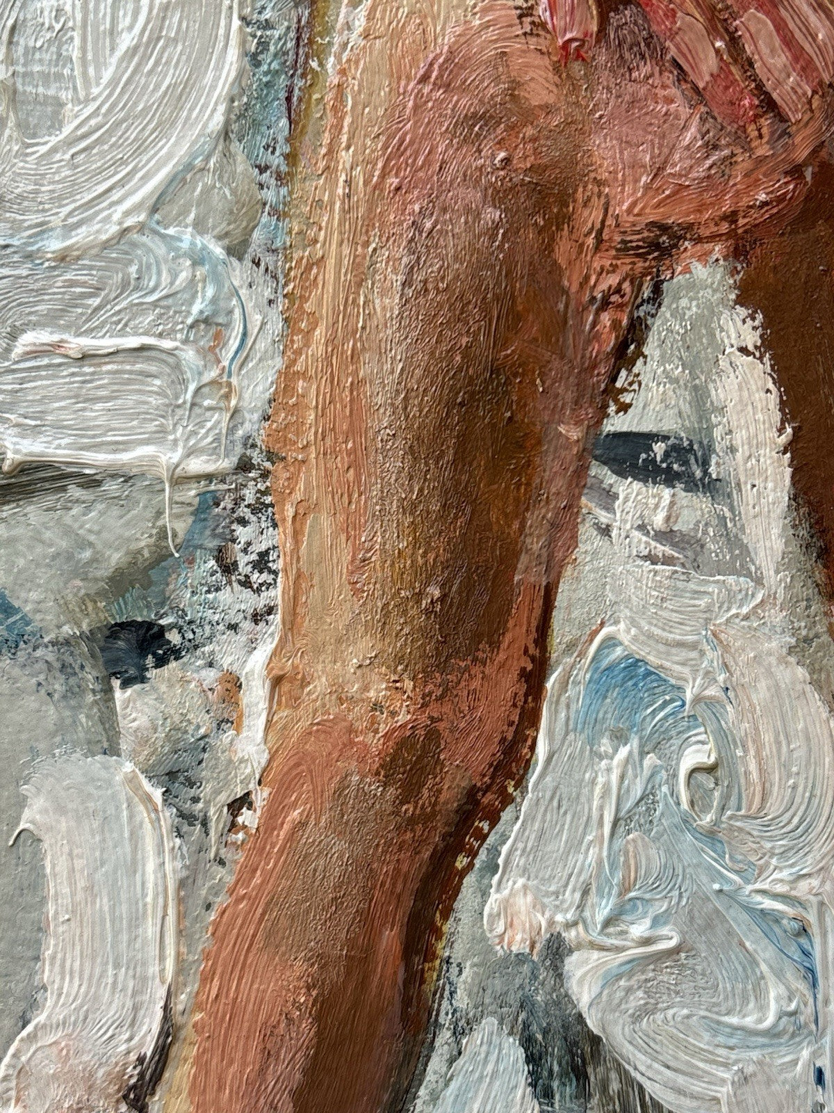 Quadro -Nudo Di Donna- Carlo Verdecchia dipinto a olio
