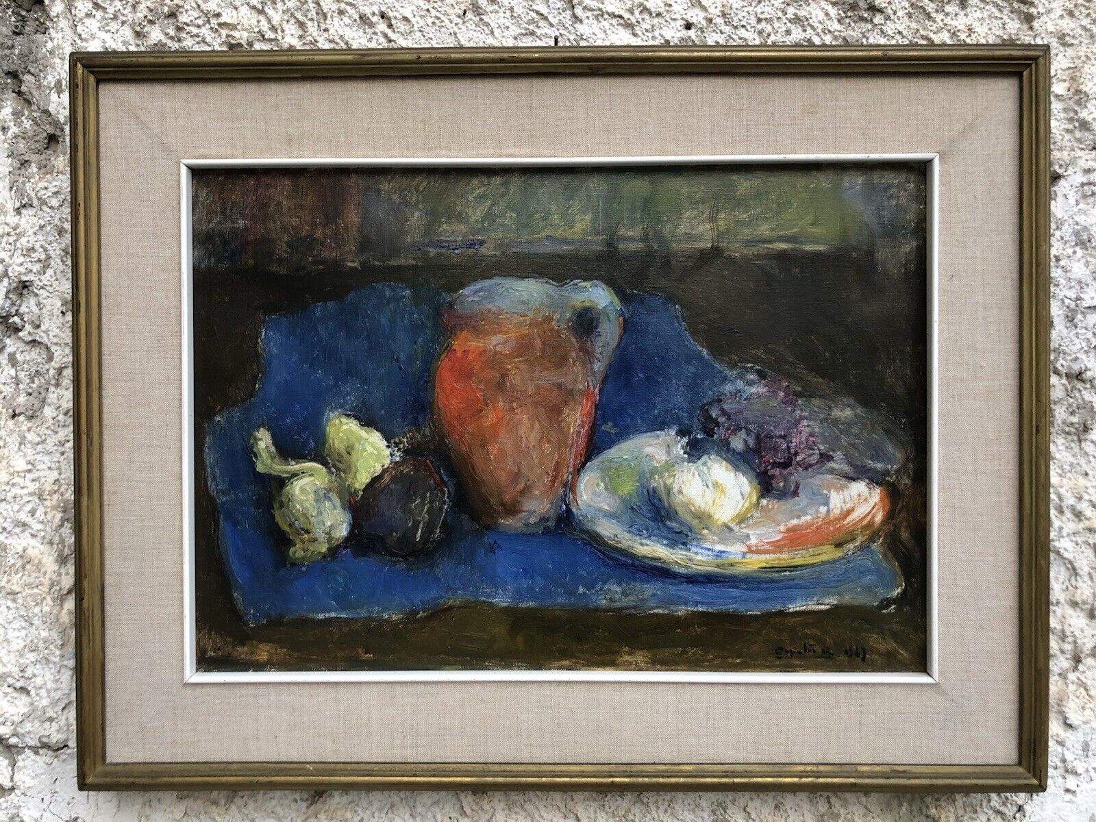 Quadro -Natura Morta- dipinto a olio su tela