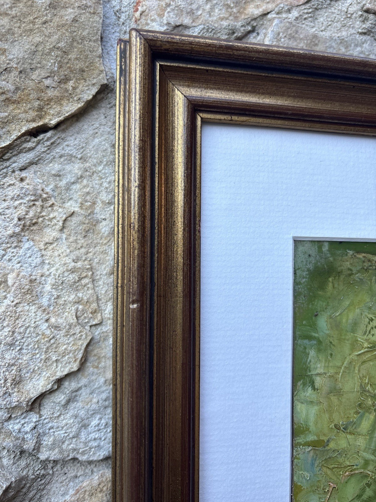 Quadro -Figura Di Donna- dipinto a olio su tavoletta