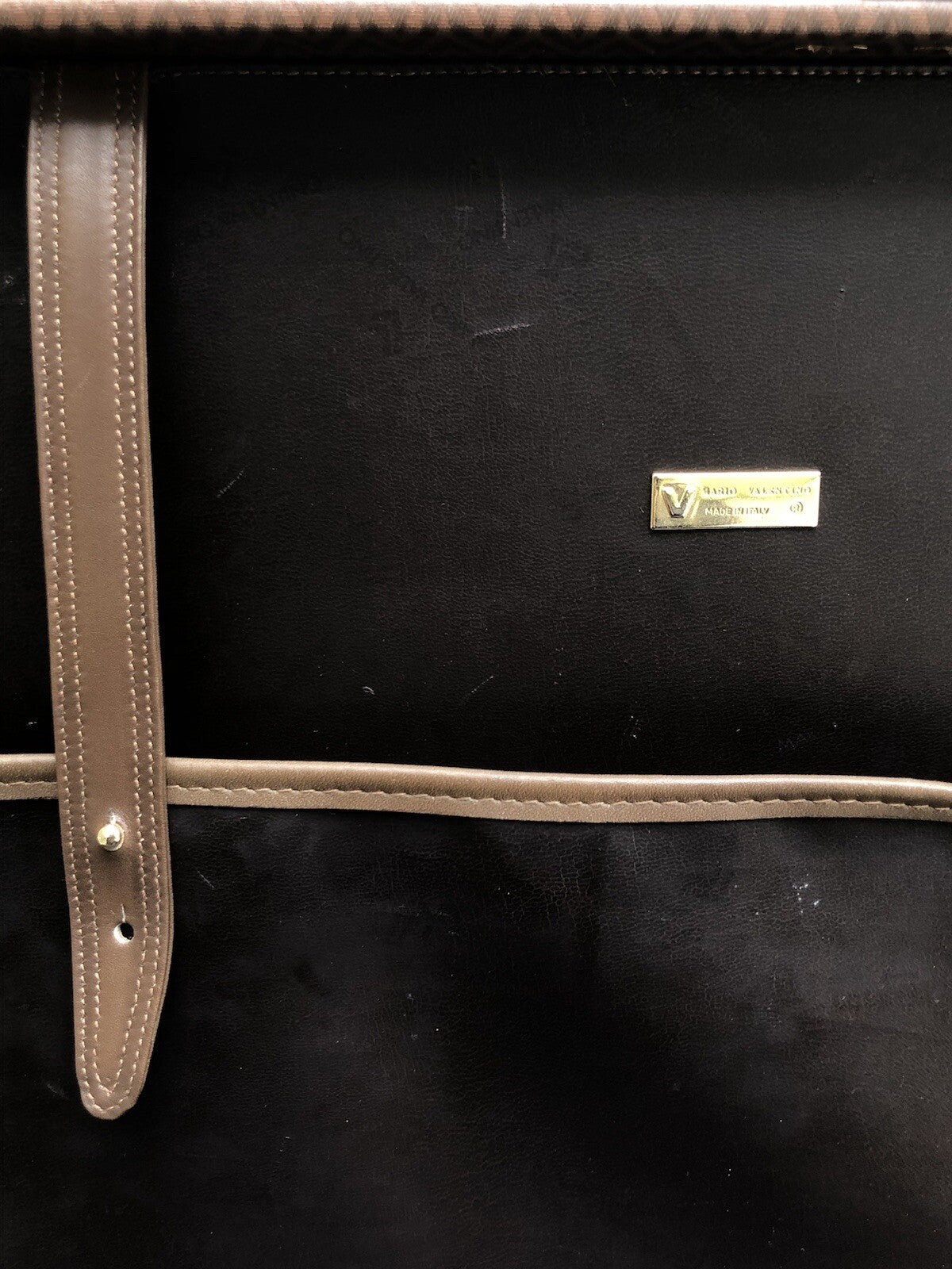 Valigia Valigetta Vintage Mario Valentino 24 Ore Made In Italy