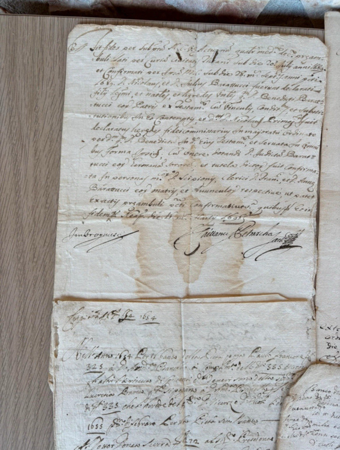 Documenti Manoscritti Antichi 1700/1800