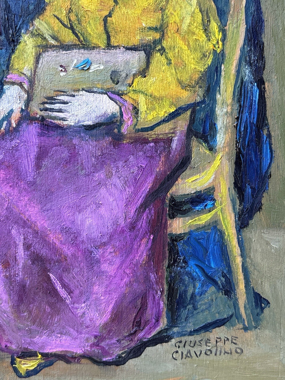 Quadro -Le Ragazze Dell’Artista- Giuseppe Ciavolino- dipinto a olio