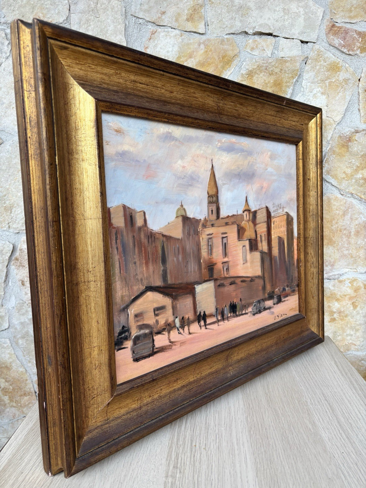 Quadro -Pozzuoli- Antonio D’Urso dipinto a olio