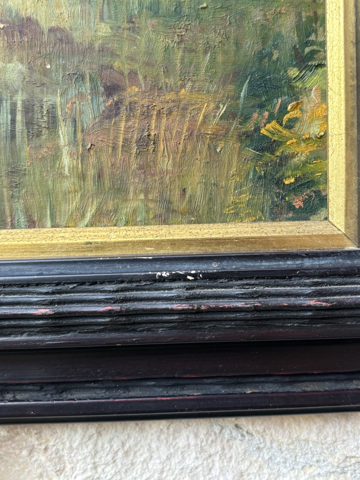 Quadro -Paesaggio- dipinto a olio