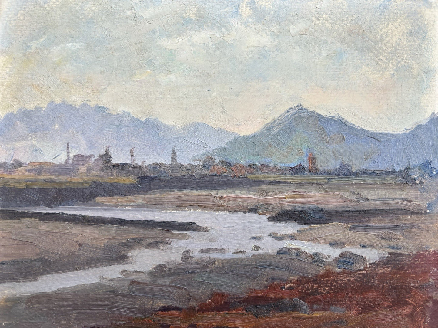 Quadro -Paesaggio - dipinto a olio