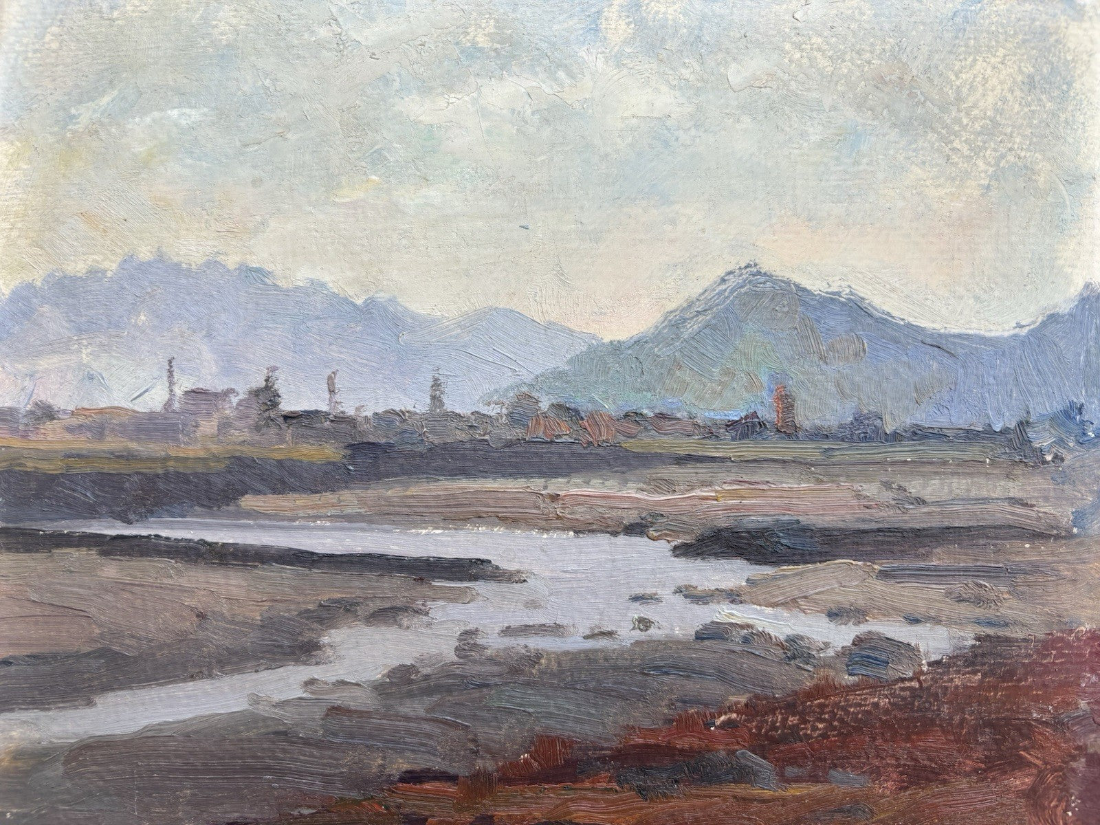 Quadro -Paesaggio - dipinto a olio