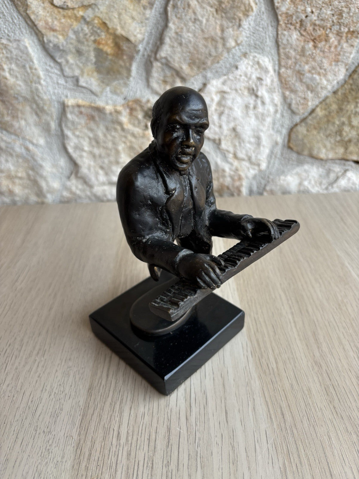 Sculture In Bronzo Vintage “Musicisti”