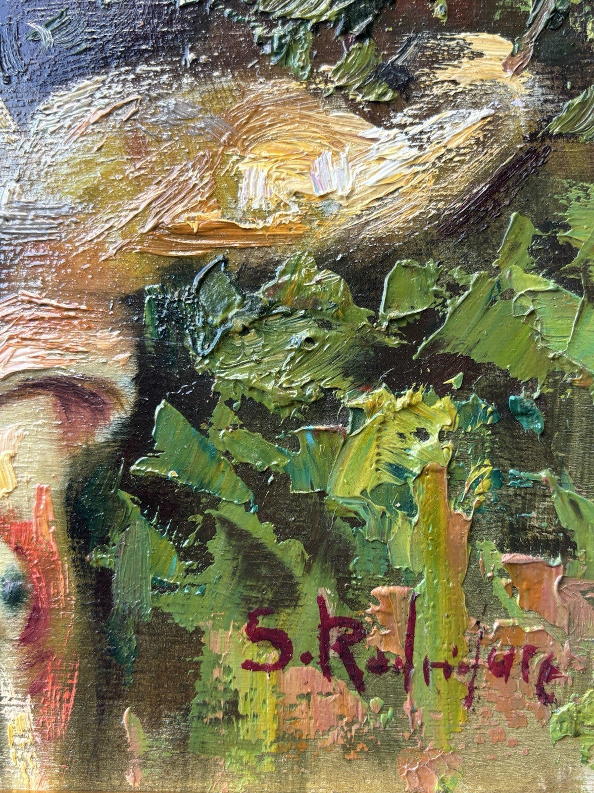 Quadro -Pesci- Salvatore Rodriquez dipinto a olio